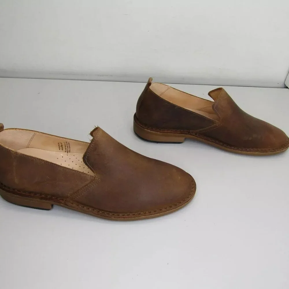 NEW ASTORFLEX Mens Patnoflex Loafer Casual Cushioned Round Toe Brown Size 9